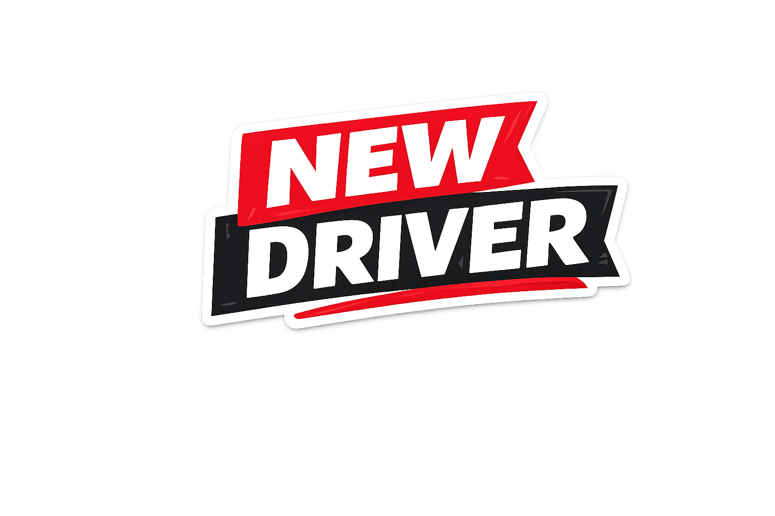 "New Driver" Car Sticker