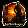 "Another Sunday" Racing Sticker